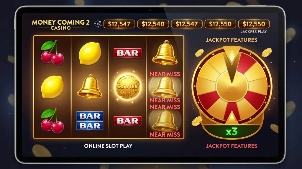 Money Coming Slot Machine Guide: Money Coming 2 Casino, Money Coming 2 Game, Online Slot Play, and Jackpot Features