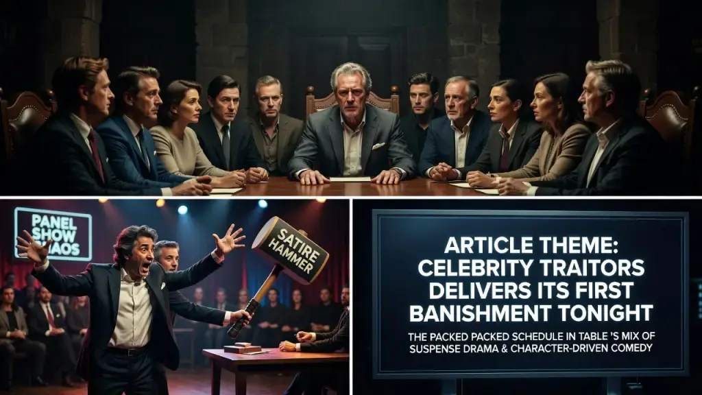 Celebrity Traitors Delivers Its First Banishment Tonight
